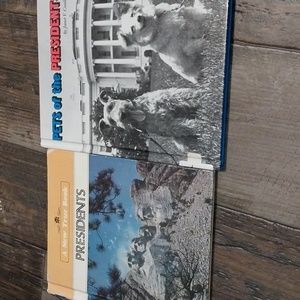 2 hardcover president book